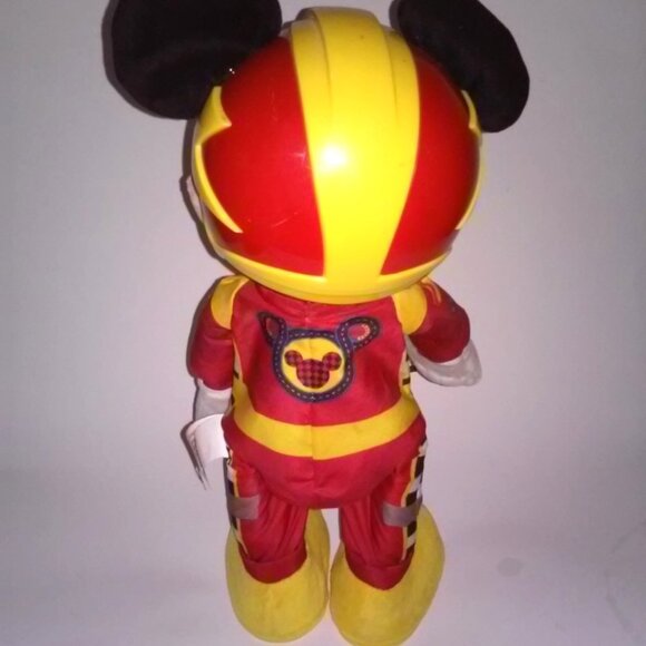 Mickey Mouse Racer Toy 15" Talking moving Lights - Picture 7 of 7
